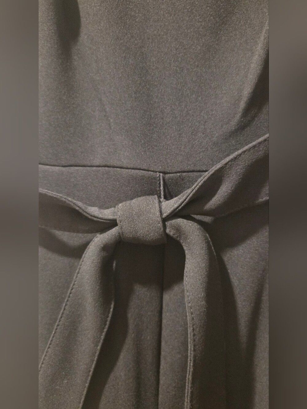 👠 CK Wide-Leg Jumpsuit with Tie Belt & Pockets - Worn Once/EUC! - Picture 5 of 11